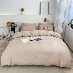 Parure de Lit 200x200 Beige