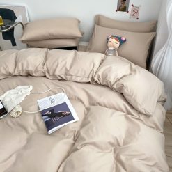 Parure de Lit beige 200x200