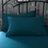 Taie d'oreiller Bleu Canard
