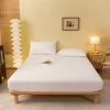 Drap Housse Blanc 200x200