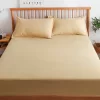 Drap Housse 200x200 Grand Bonnet Beige
