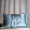 Taie d'oreiller en Soie 40x60 Bleu