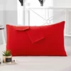 Taie d'oreiller Rouge 50x70