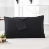 Taie d'Oreiller Noir 50x70