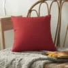 Housse de Coussin 45x45 Rouge