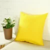 Housse de Coussin 50x50 Jaune