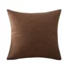 Housse de Coussin 60x60 Marron