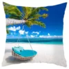 Housse Coussin 40x40 Bord de mer