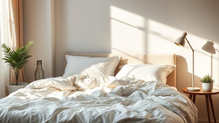 housse de couette qui ne se repasse pas existetil